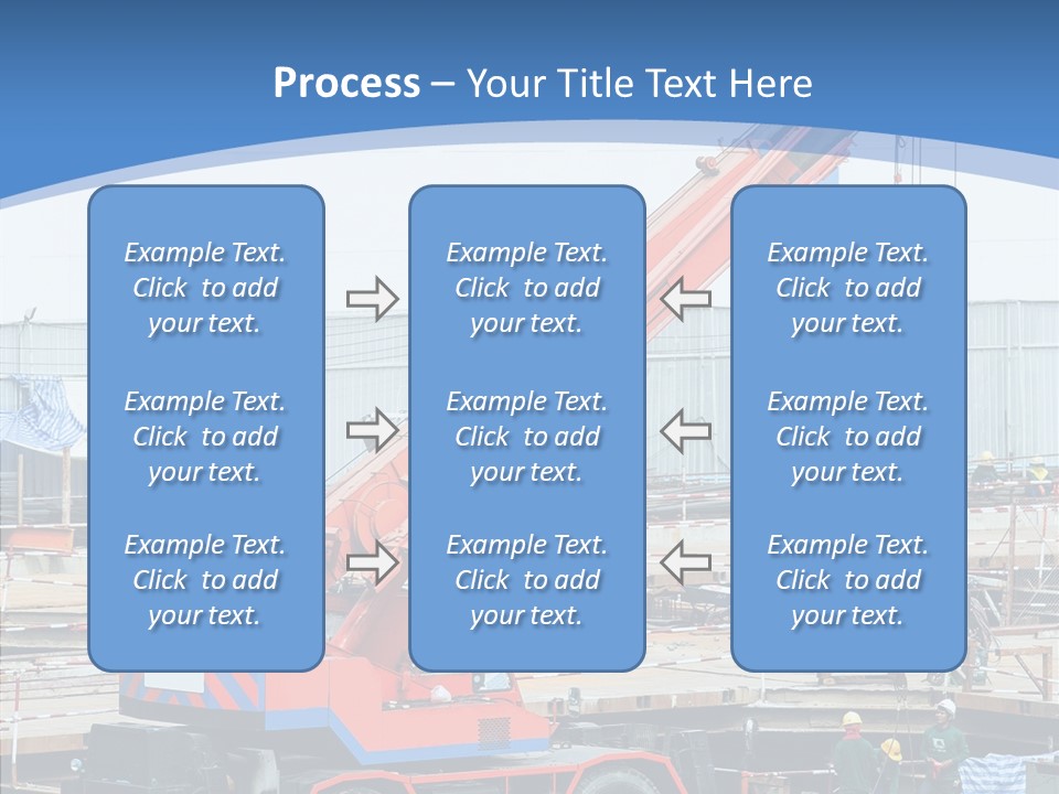Development Machinery Toy PowerPoint Template