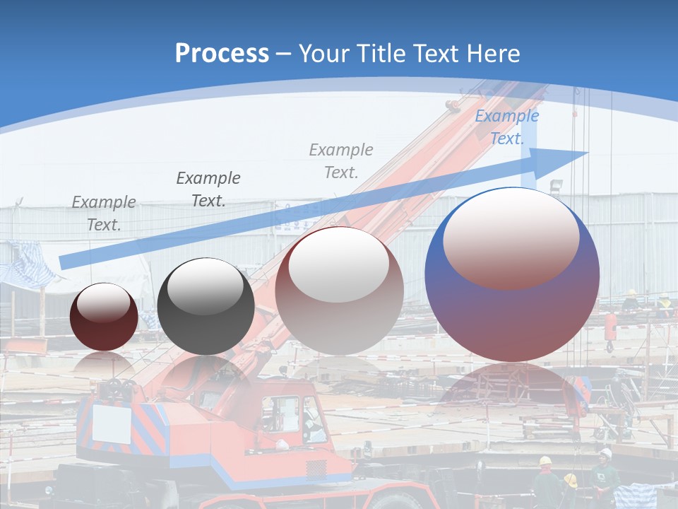 Development Machinery Toy PowerPoint Template
