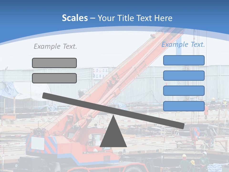 Development Machinery Toy PowerPoint Template