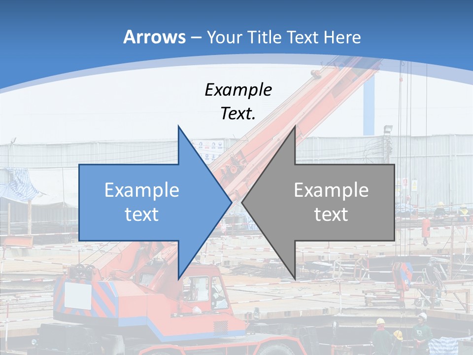 Development Machinery Toy PowerPoint Template