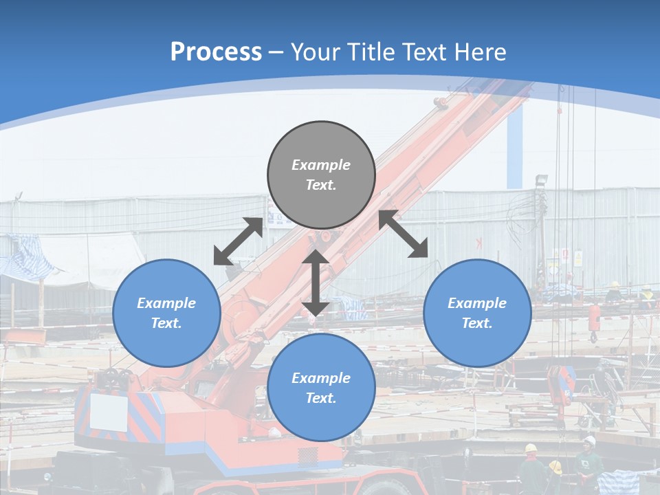 Development Machinery Toy PowerPoint Template