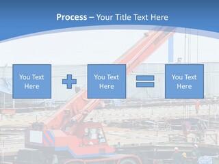 Development Machinery Toy PowerPoint Template