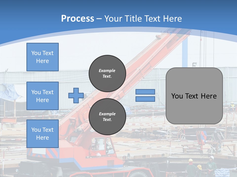 Development Machinery Toy PowerPoint Template