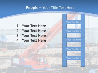 Development Machinery Toy PowerPoint Template