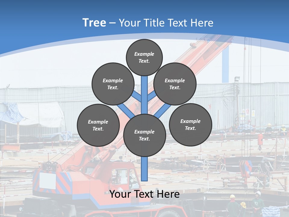 Development Machinery Toy PowerPoint Template