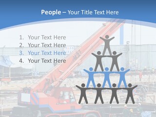 Development Machinery Toy PowerPoint Template