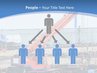 Development Machinery Toy PowerPoint Template