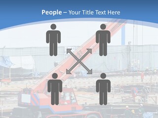 Development Machinery Toy PowerPoint Template