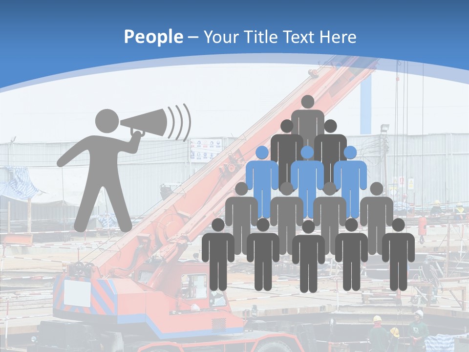 Development Machinery Toy PowerPoint Template