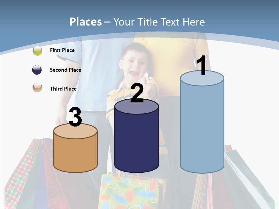 Market Man Dad PowerPoint Template