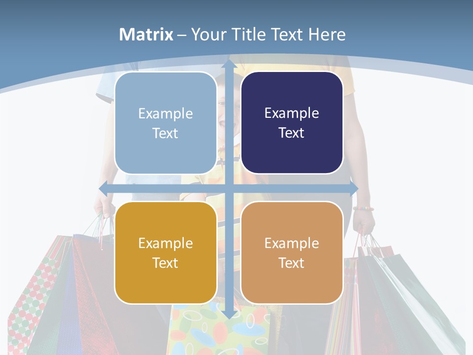 Market Man Dad PowerPoint Template