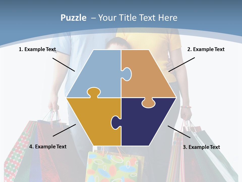 Market Man Dad PowerPoint Template