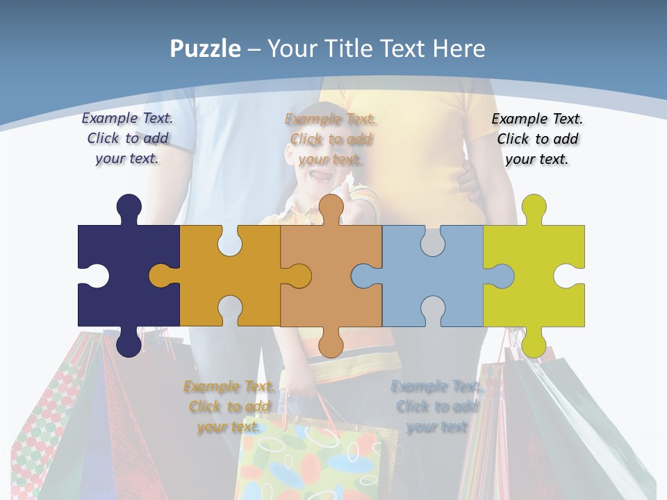 Market Man Dad PowerPoint Template