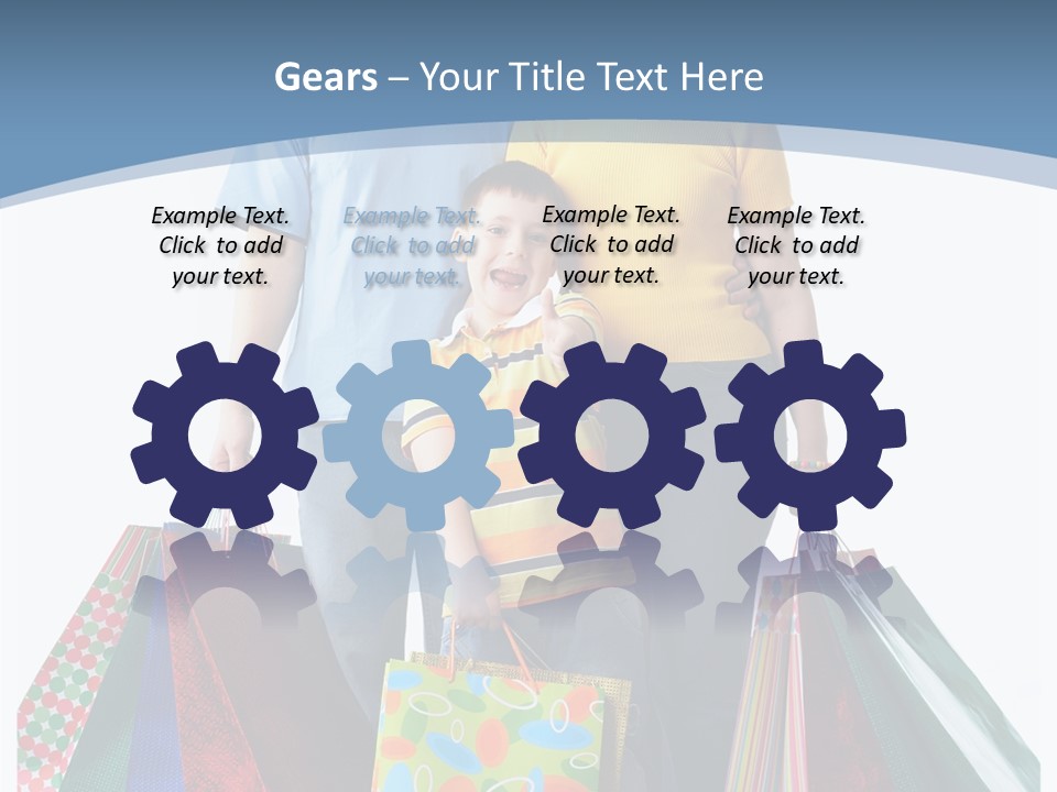 Market Man Dad PowerPoint Template