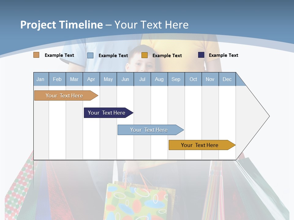 Market Man Dad PowerPoint Template
