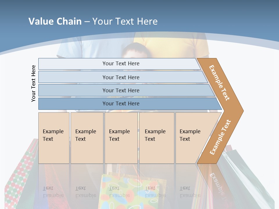 Market Man Dad PowerPoint Template