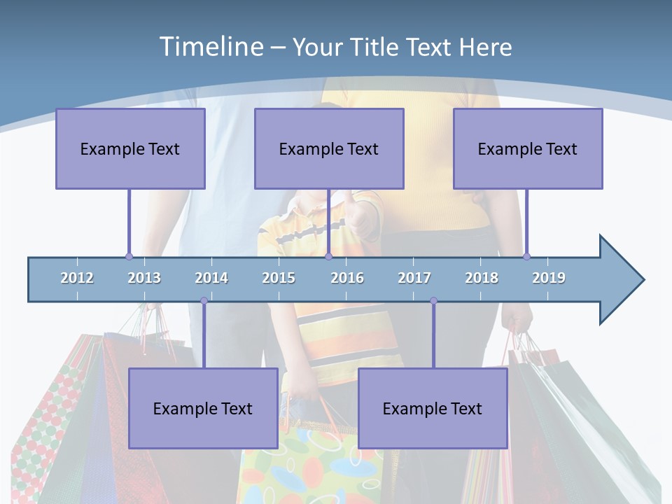 Market Man Dad PowerPoint Template