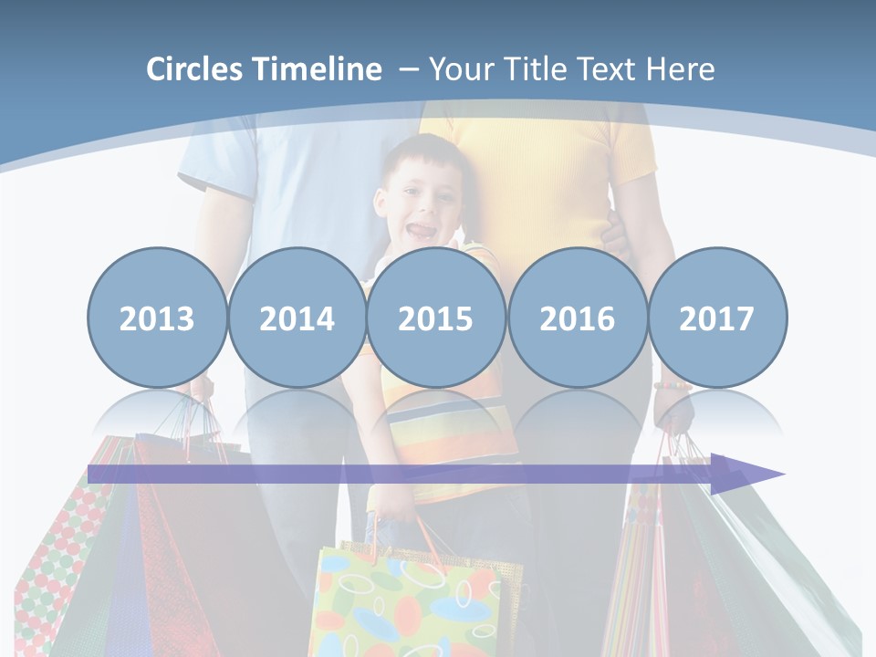 Market Man Dad PowerPoint Template