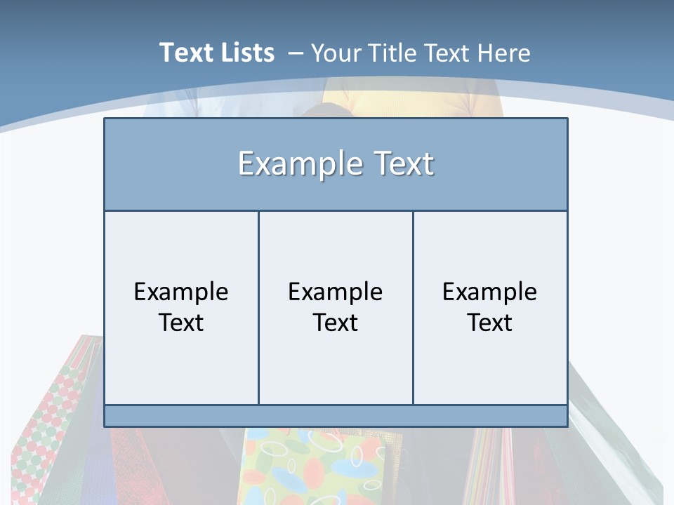 Market Man Dad PowerPoint Template