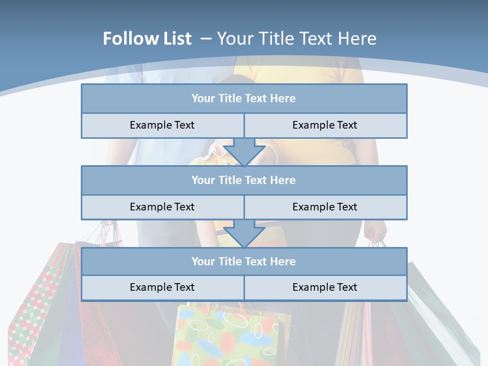 Market Man Dad PowerPoint Template