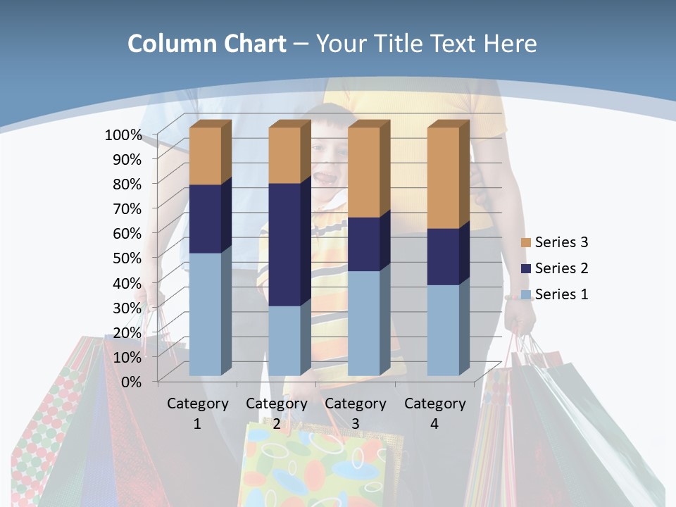 Market Man Dad PowerPoint Template