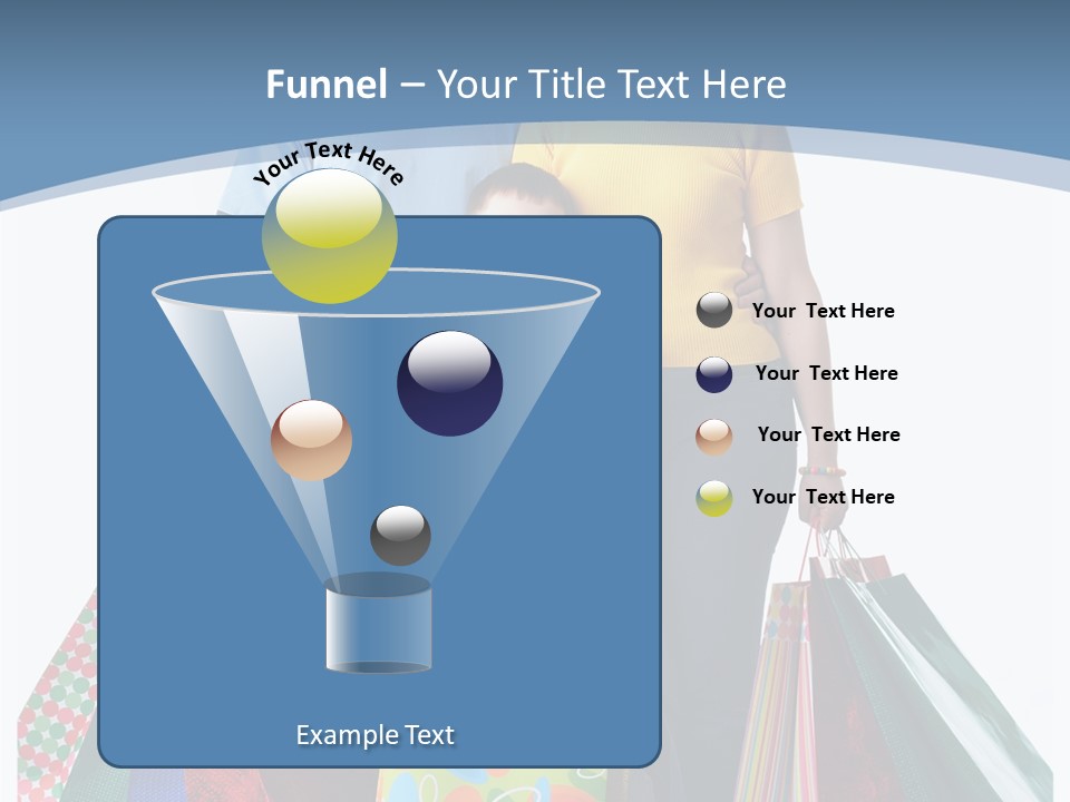 Market Man Dad PowerPoint Template