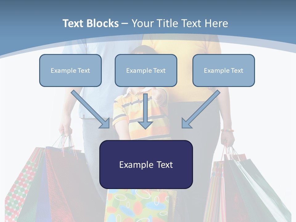 Market Man Dad PowerPoint Template
