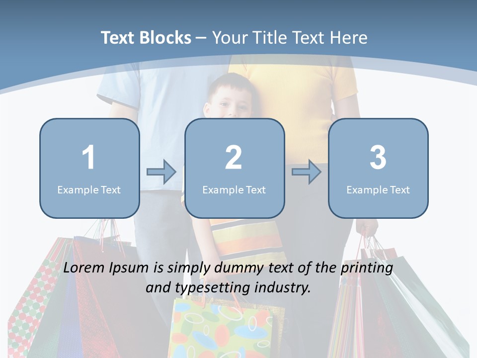Market Man Dad PowerPoint Template