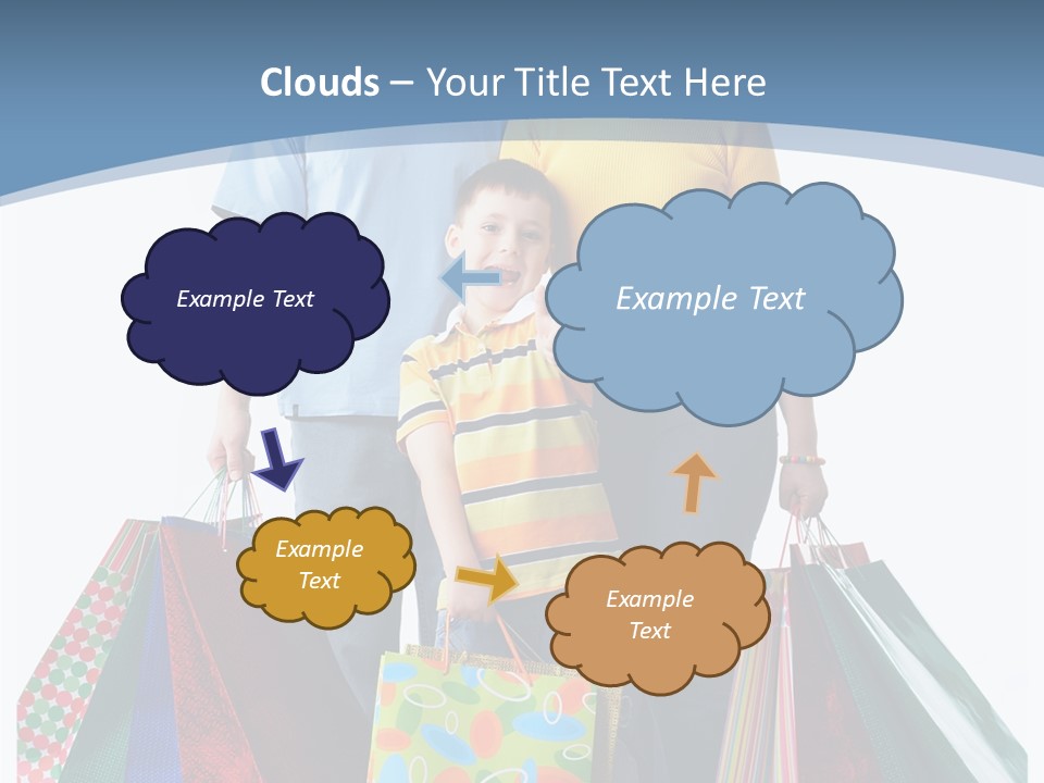 Market Man Dad PowerPoint Template