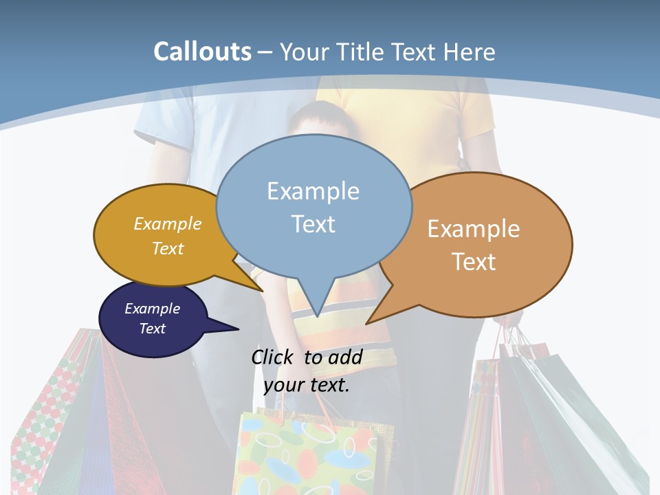 Market Man Dad PowerPoint Template