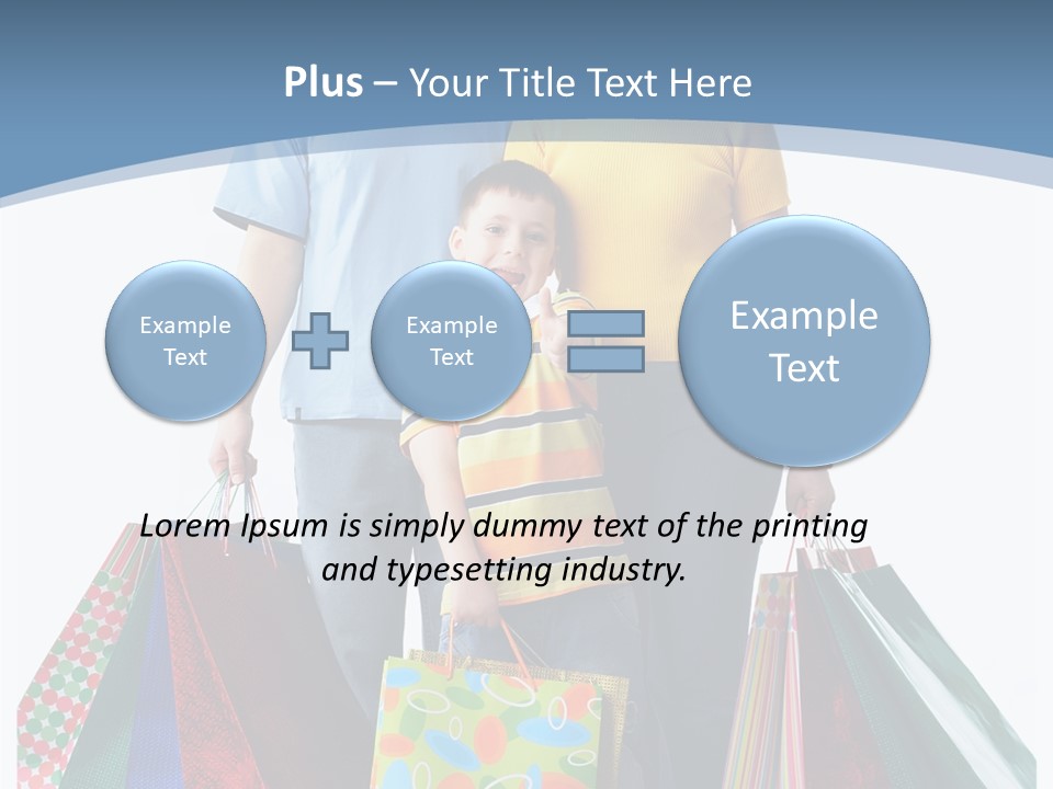 Market Man Dad PowerPoint Template