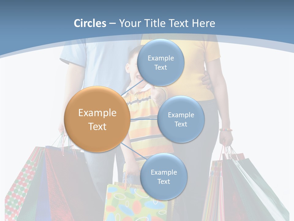 Market Man Dad PowerPoint Template