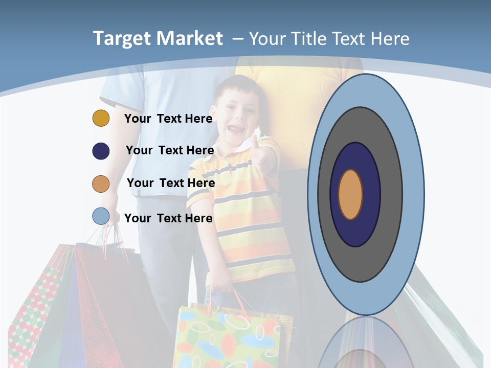 Market Man Dad PowerPoint Template