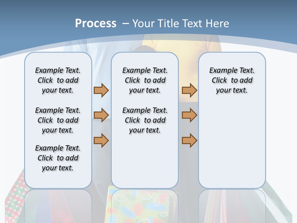 Market Man Dad PowerPoint Template