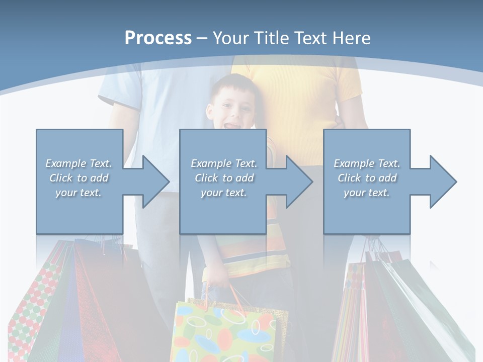 Market Man Dad PowerPoint Template
