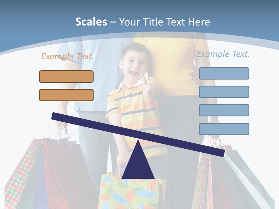 Market Man Dad PowerPoint Template