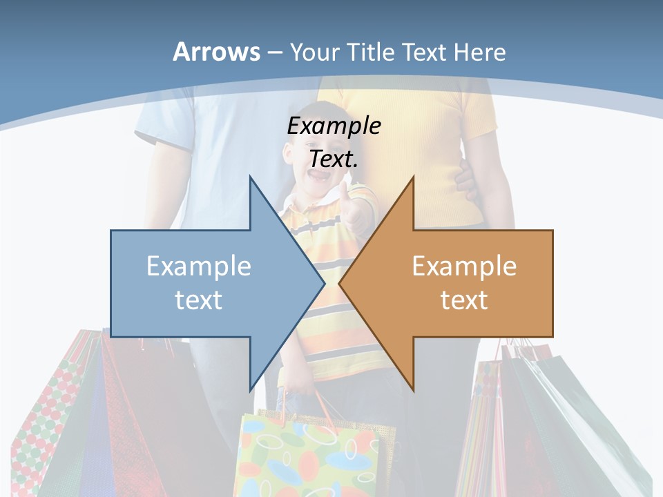 Market Man Dad PowerPoint Template