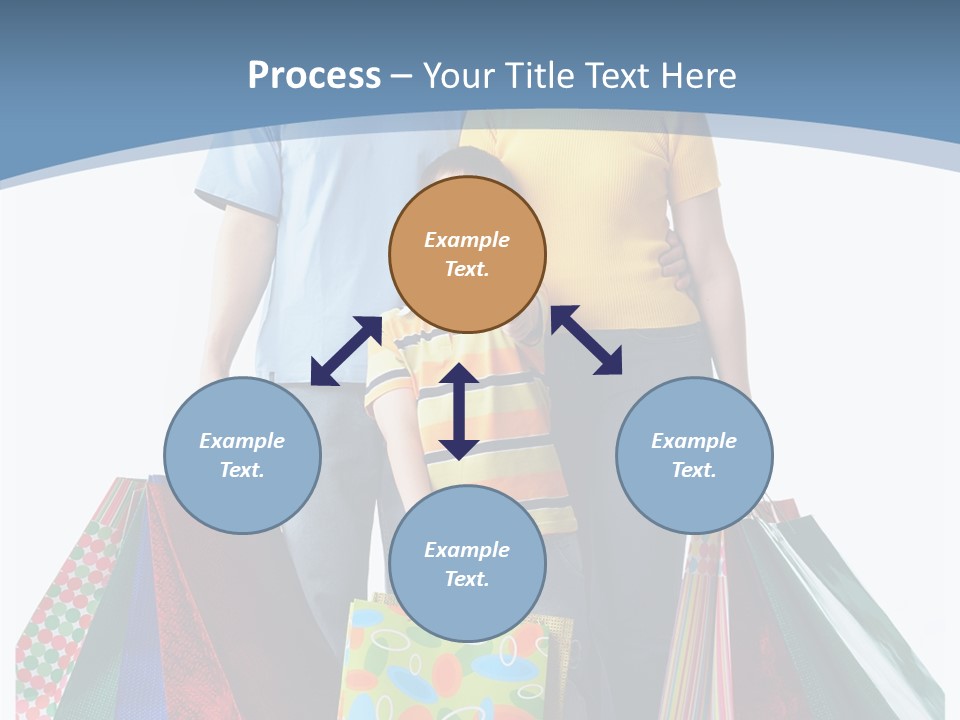 Market Man Dad PowerPoint Template