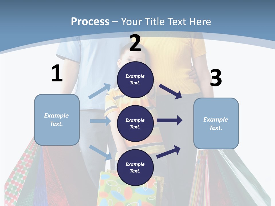 Market Man Dad PowerPoint Template