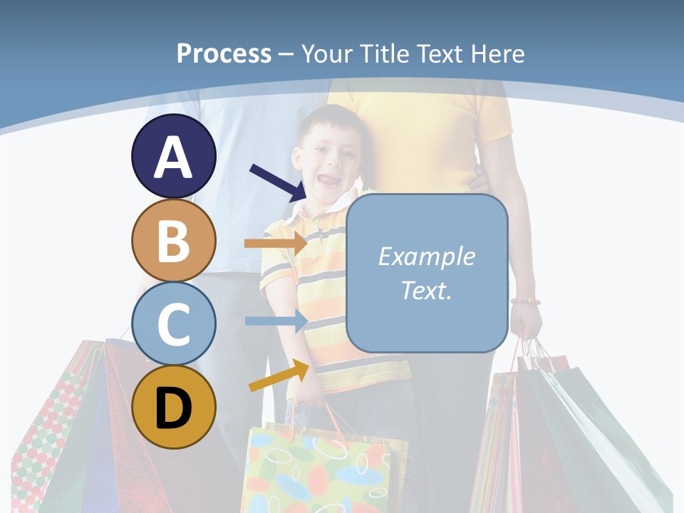 Market Man Dad PowerPoint Template