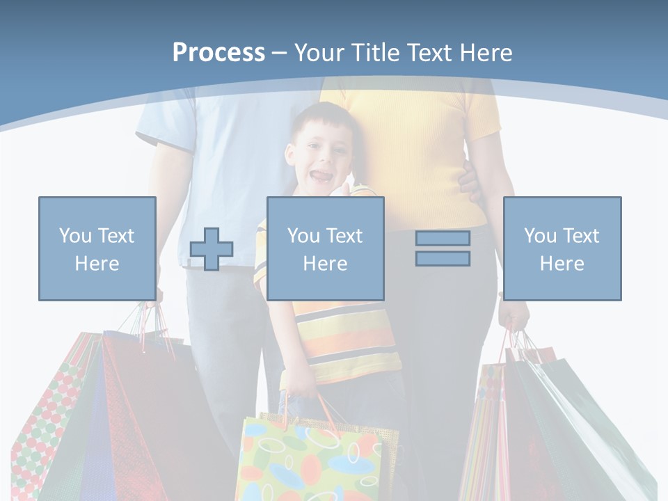 Market Man Dad PowerPoint Template