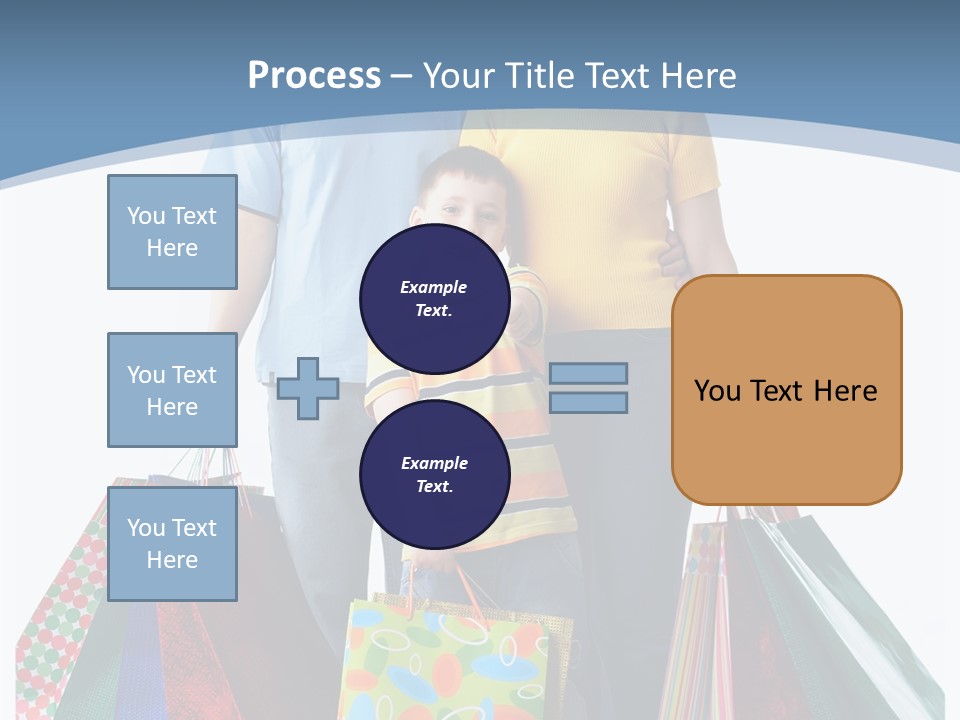 Market Man Dad PowerPoint Template