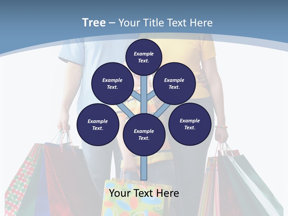 Market Man Dad PowerPoint Template