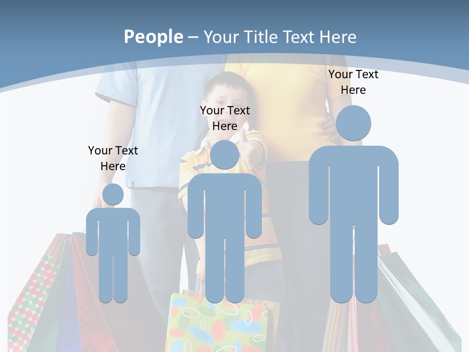 Market Man Dad PowerPoint Template