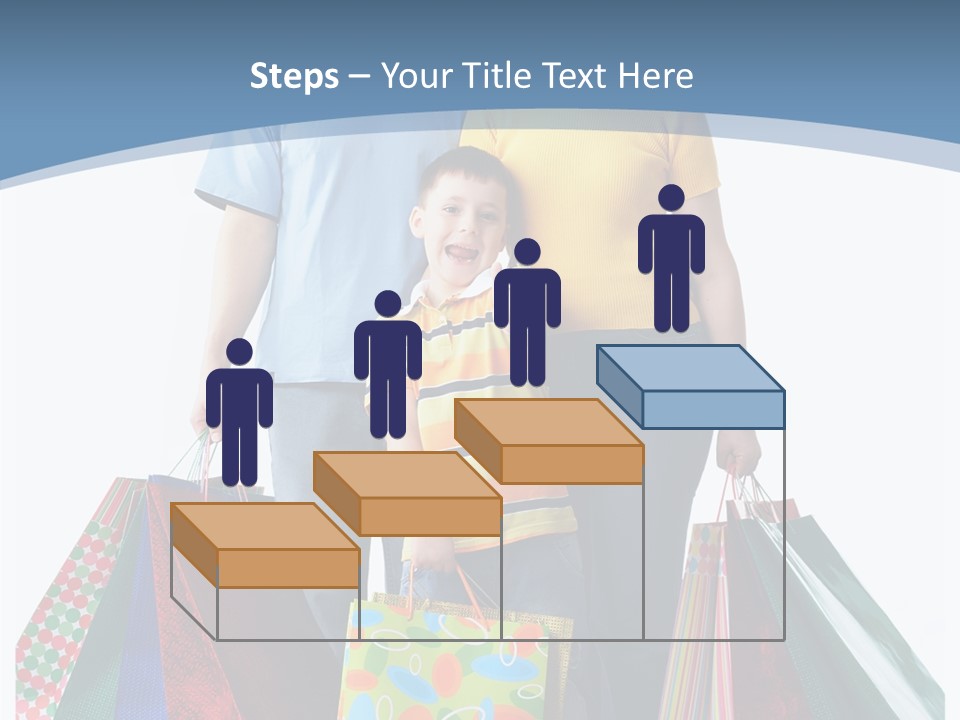 Market Man Dad PowerPoint Template