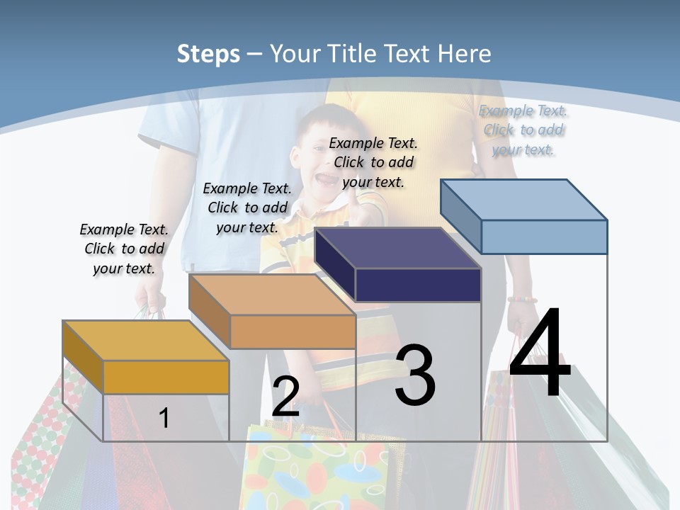Market Man Dad PowerPoint Template
