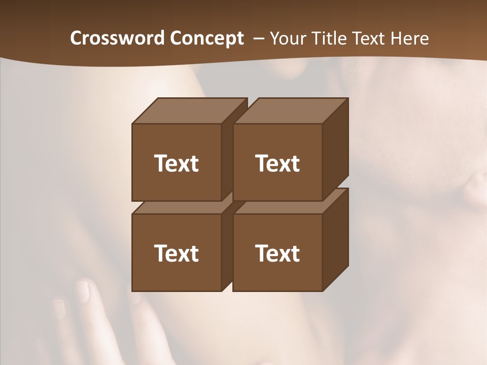 Sexuality Undress Entice PowerPoint Template