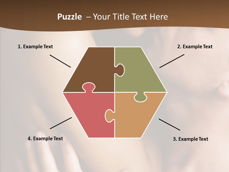 Sexuality Undress Entice PowerPoint Template