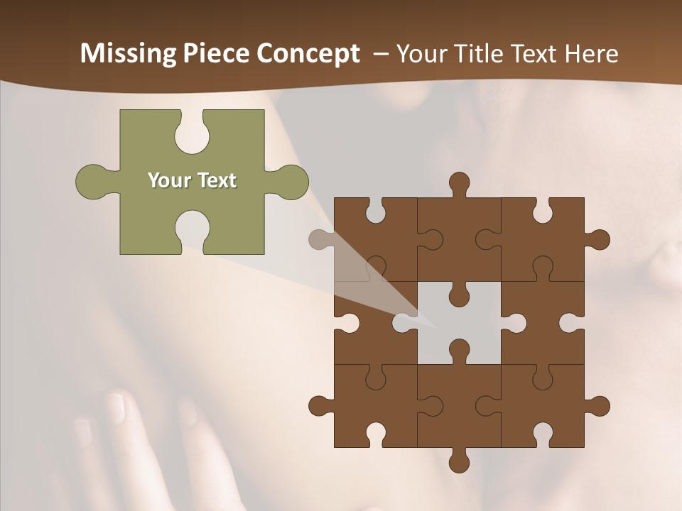 Sexuality Undress Entice PowerPoint Template