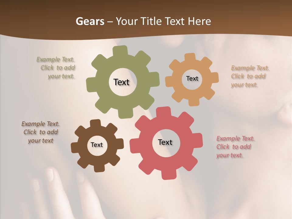 Sexuality Undress Entice PowerPoint Template